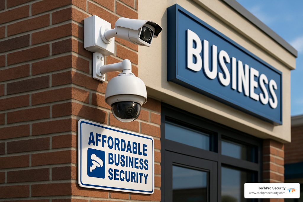 affordable business security systems