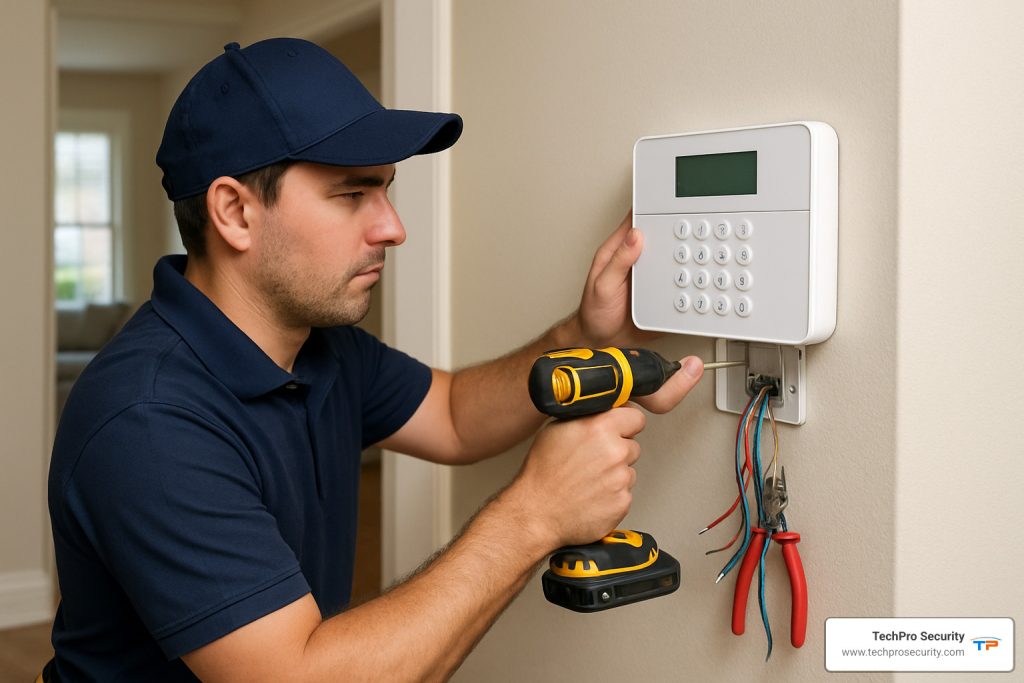 alarm installation services