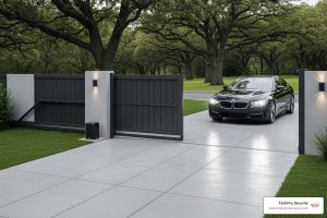 auto driveway gate opener