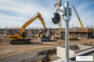 how to secure a construction site with cctv cameras