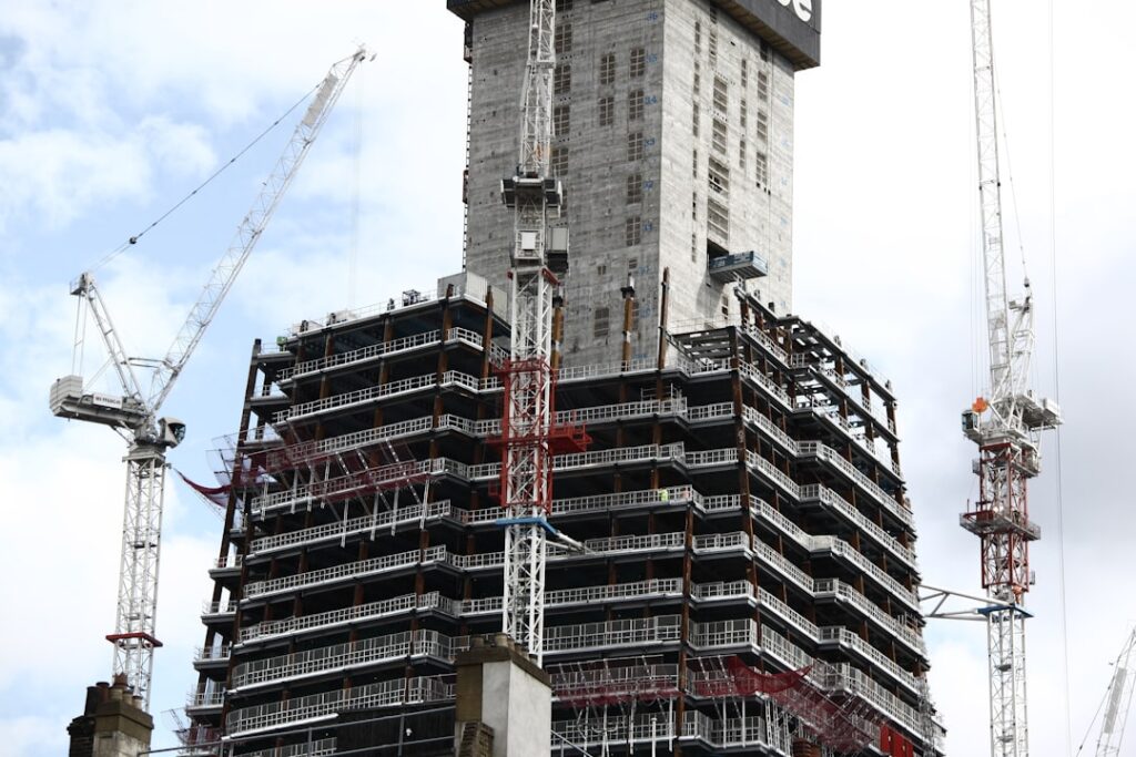 how to secure a high rise construction site