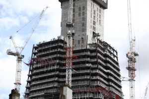 how to secure a high rise construction site