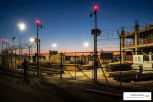 which items must be kept secure on a construction site
