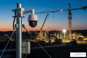 construction site security camera monitoring