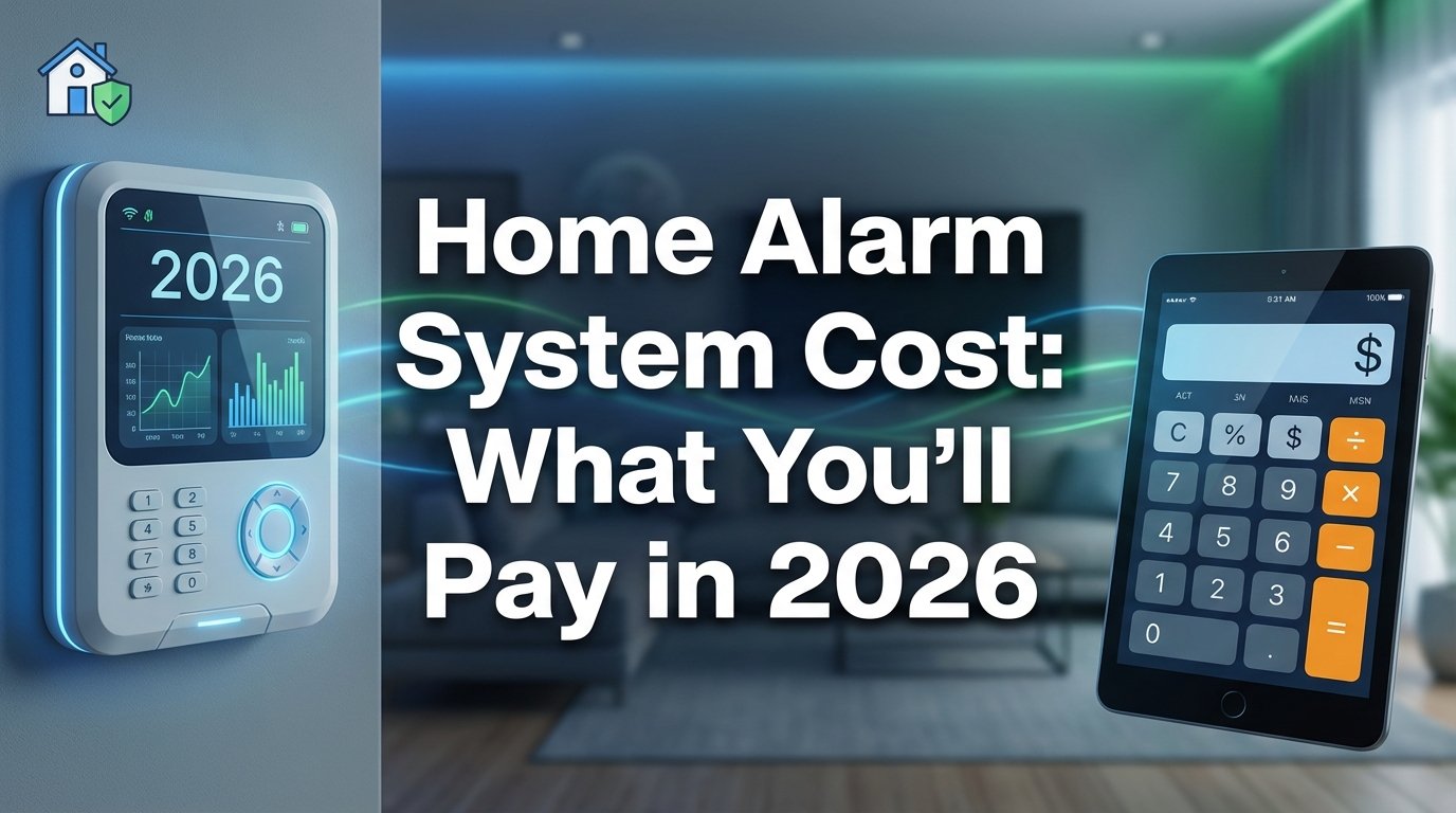 Home Alarm System Cost: What You'll Really Pay in 2026