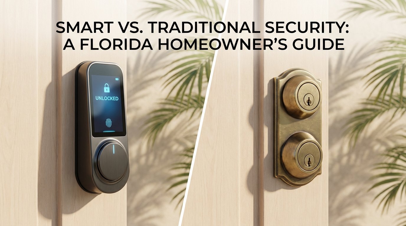 Smart Locks vs Traditional Locks: The Complete 2026 South Florida Security Guide
