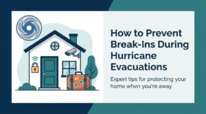 How to Prevent Break-Ins During Hurricane Evacuations