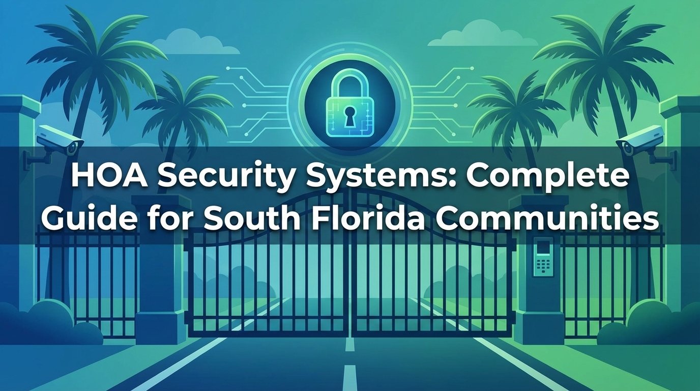 HOA Security Systems: Complete Guide for South Florida Communities