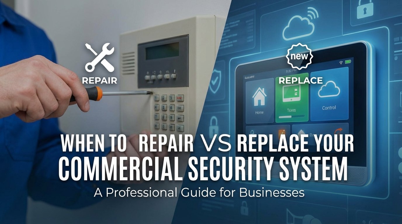 When to Repair vs Replace Your Commercial Security System