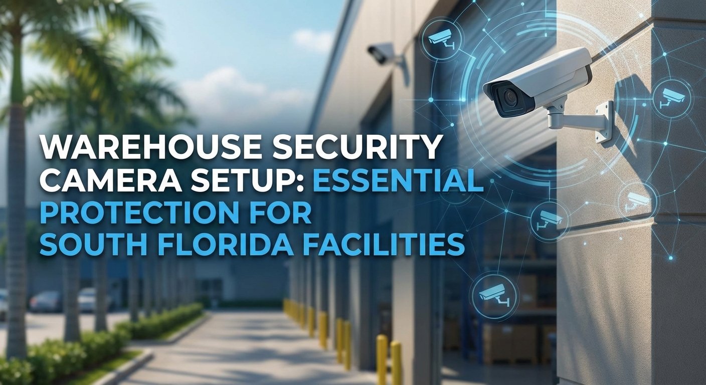 Warehouse Security Camera Setup: Essential Protection for South Florida Facilities