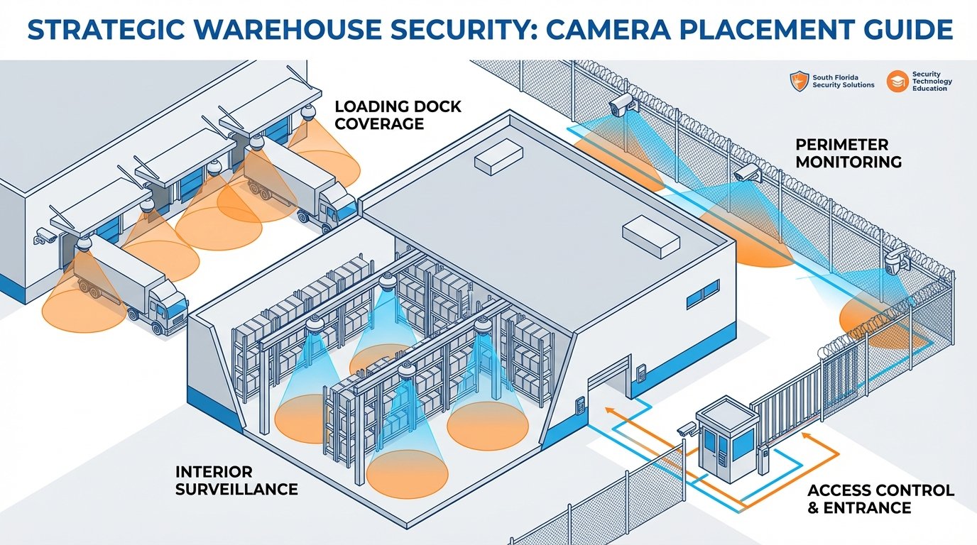 Critical Coverage Areas for Warehouse Security Systems
